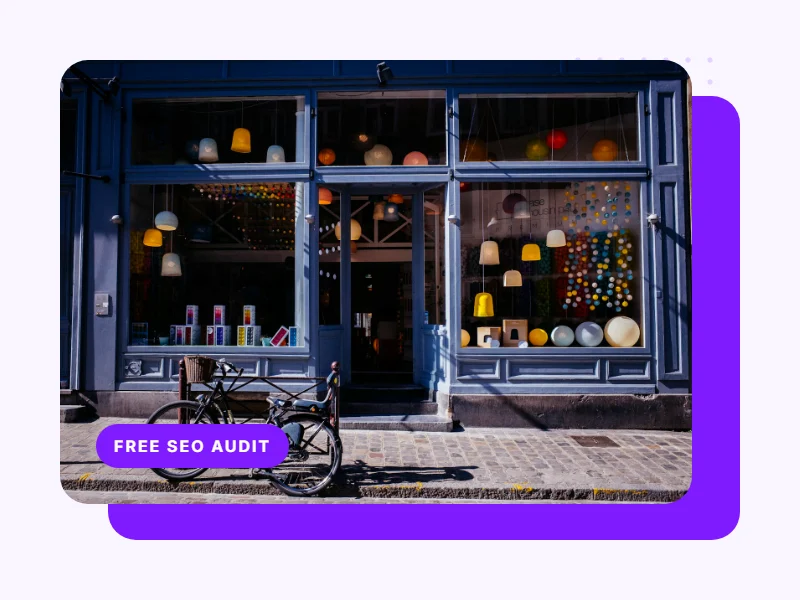 Local shop front representing a free SEO audit from OneRanked for businesses in Pakistan