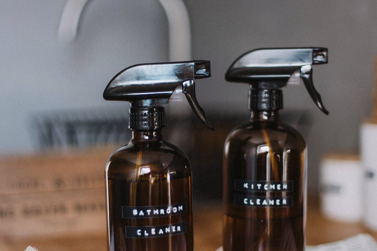Cleaning supplies for an Islamabad cleaning company local SEO case study