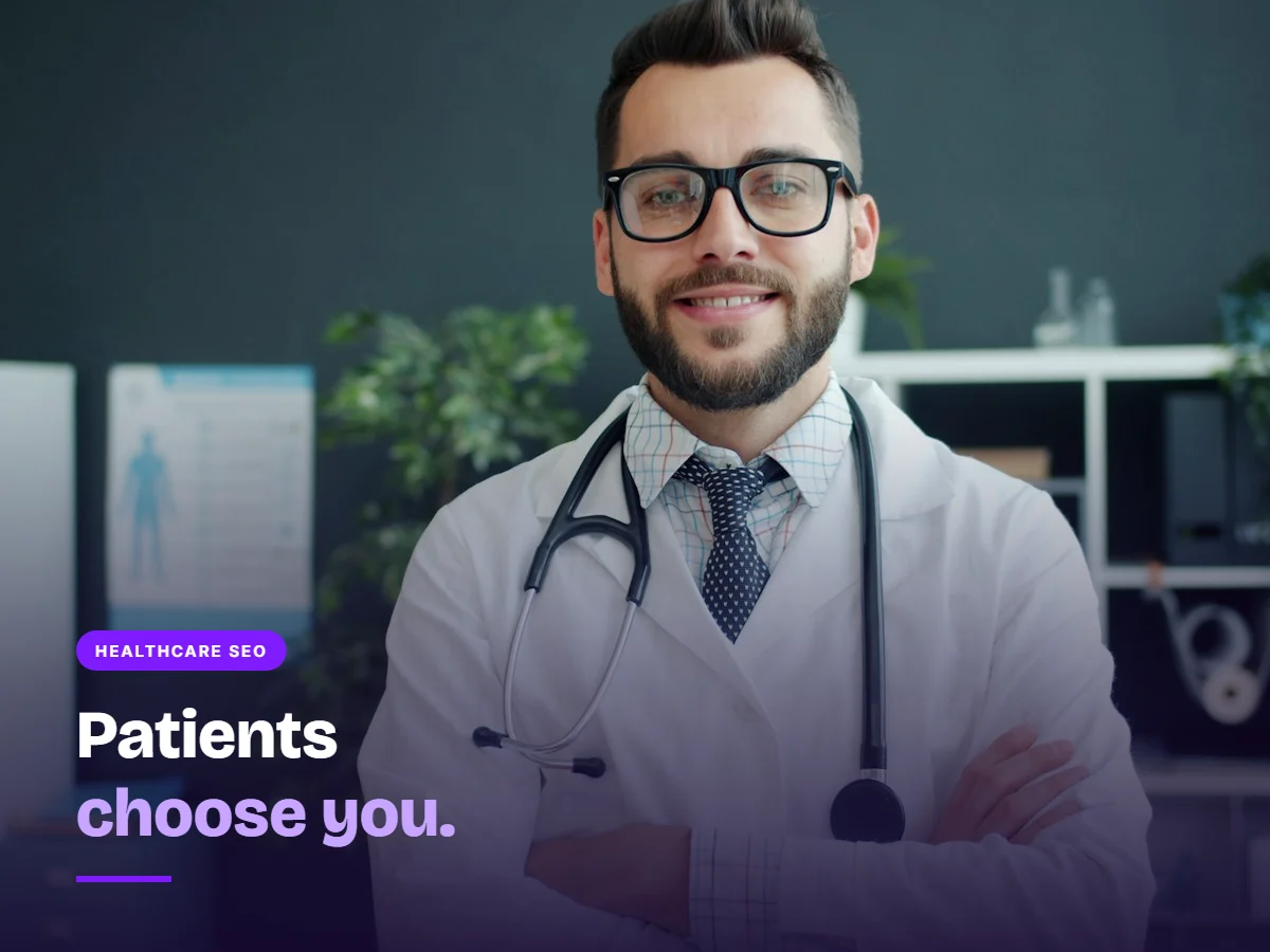 Doctor in his clinic office representing SEO for doctors and clinics in Pakistan
