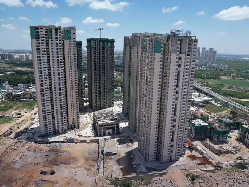 Modern residential towers representing SEO for real estate businesses in Islamabad
